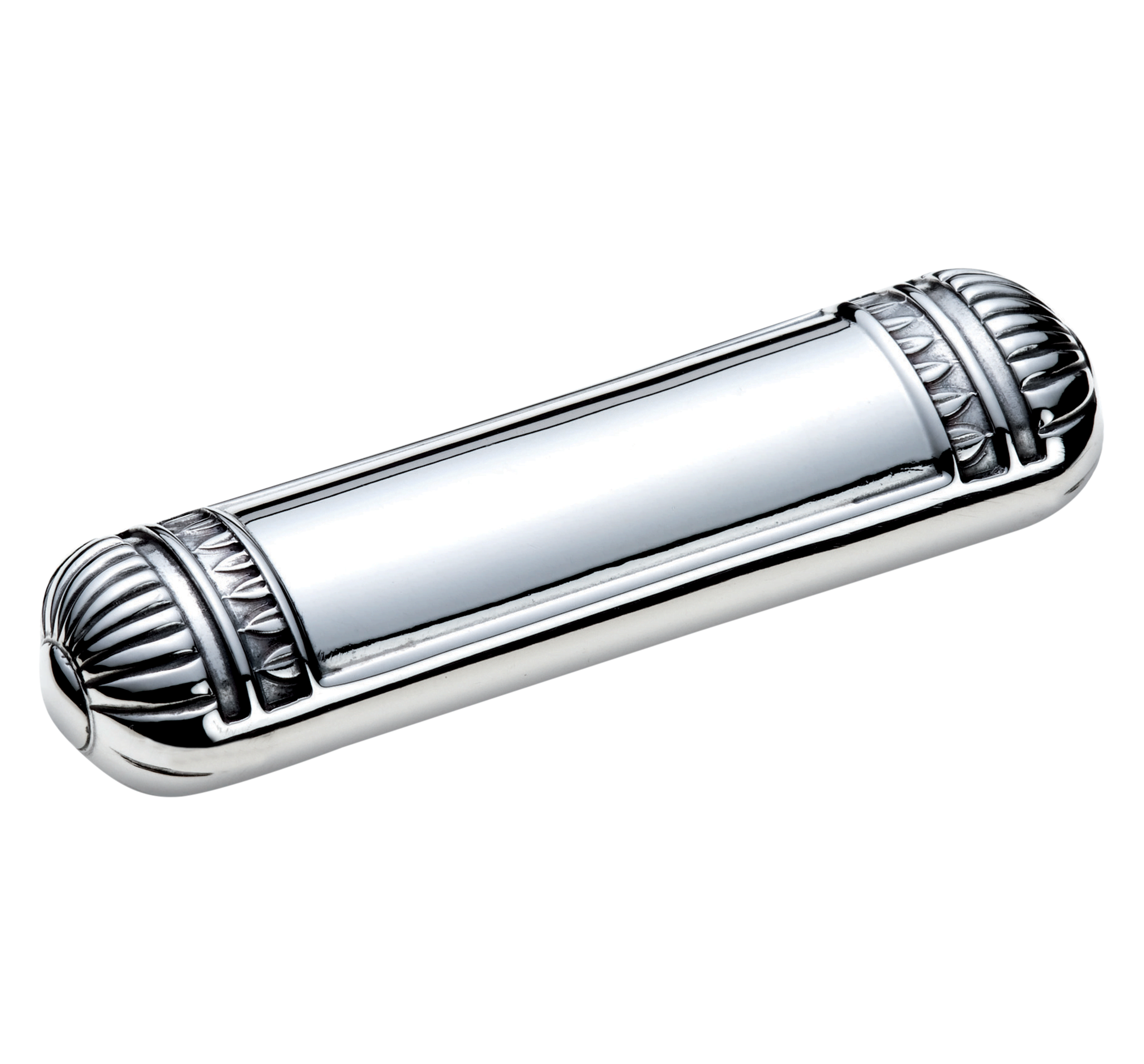 christofle coffret de 2 porte-couteaux en métal argenté 4