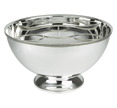christofle silver-plated punch bowl 2