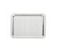 christofle silver-plated rectangular tray - 21 x 30 cm 0