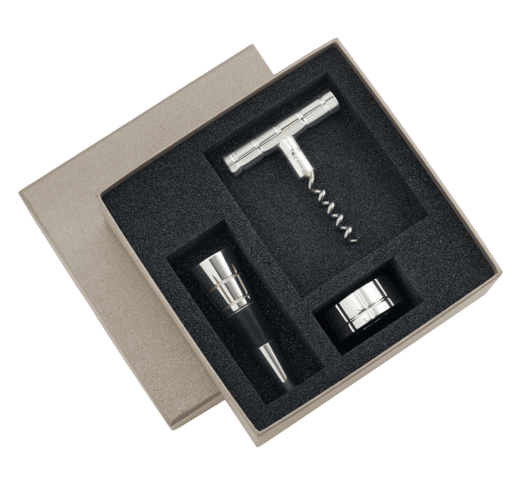 christofle wine tasting gift sets graphik  silver plated 2