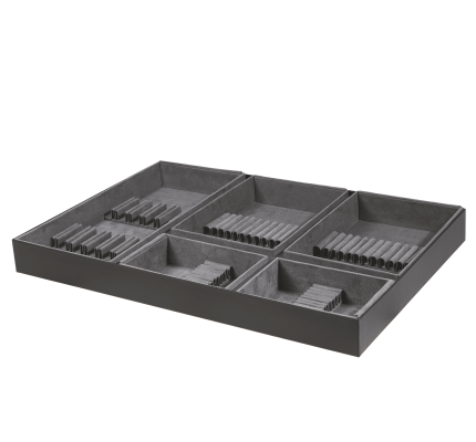48-Piece Silver Plated Flatware Set with Storage Box