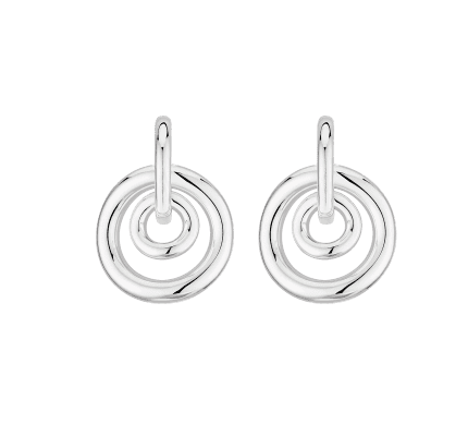 christofle double earrings idole de christofle  sterling silver 2
