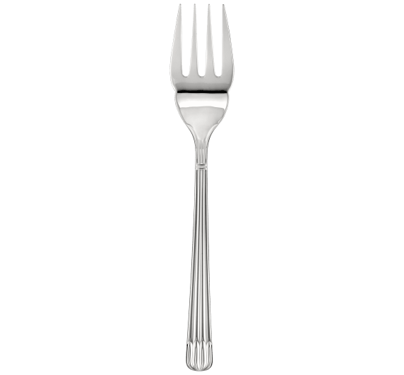 christofle serving fork stainless steel 1