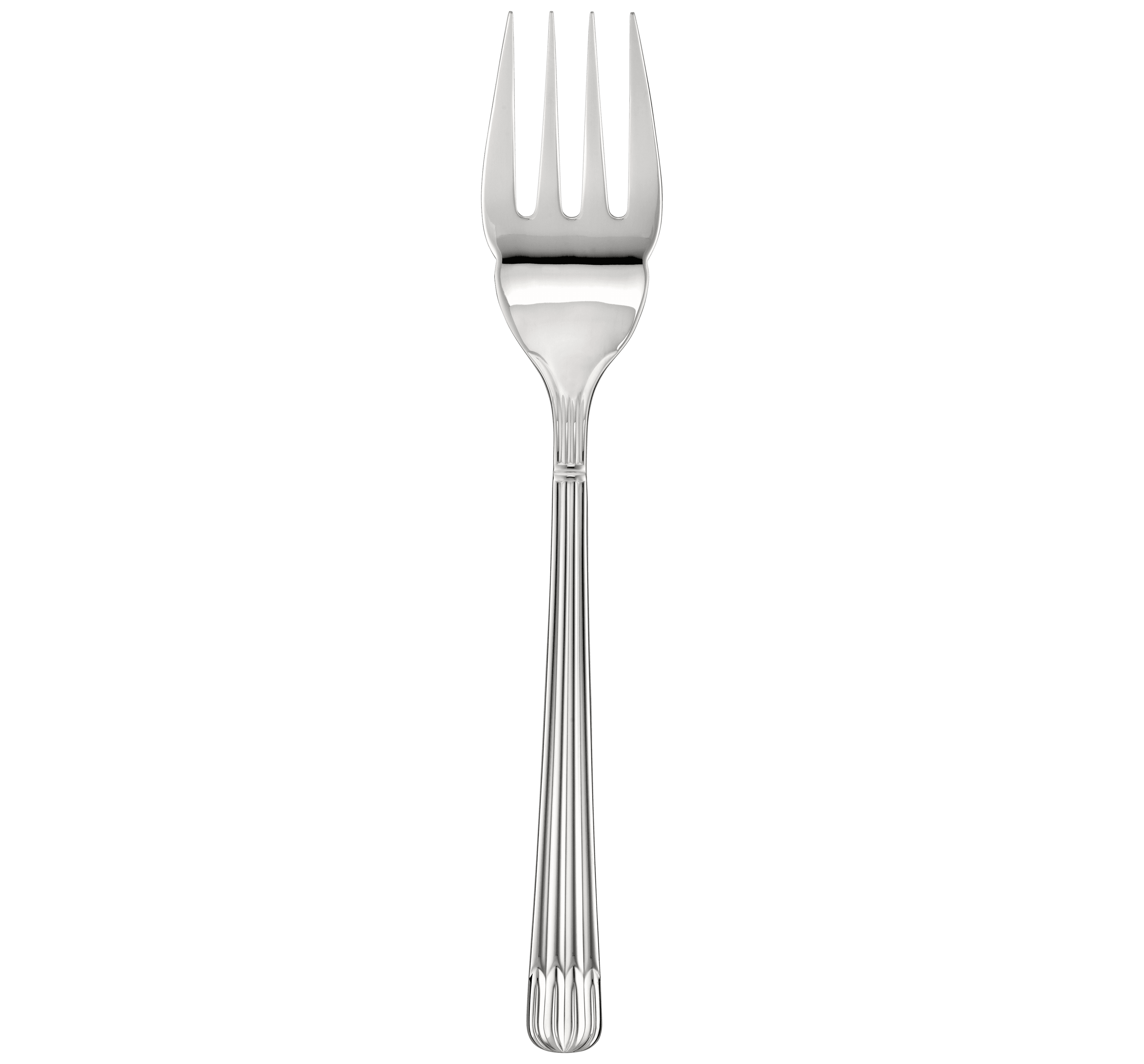 christofle fourchette à servir en acier 1