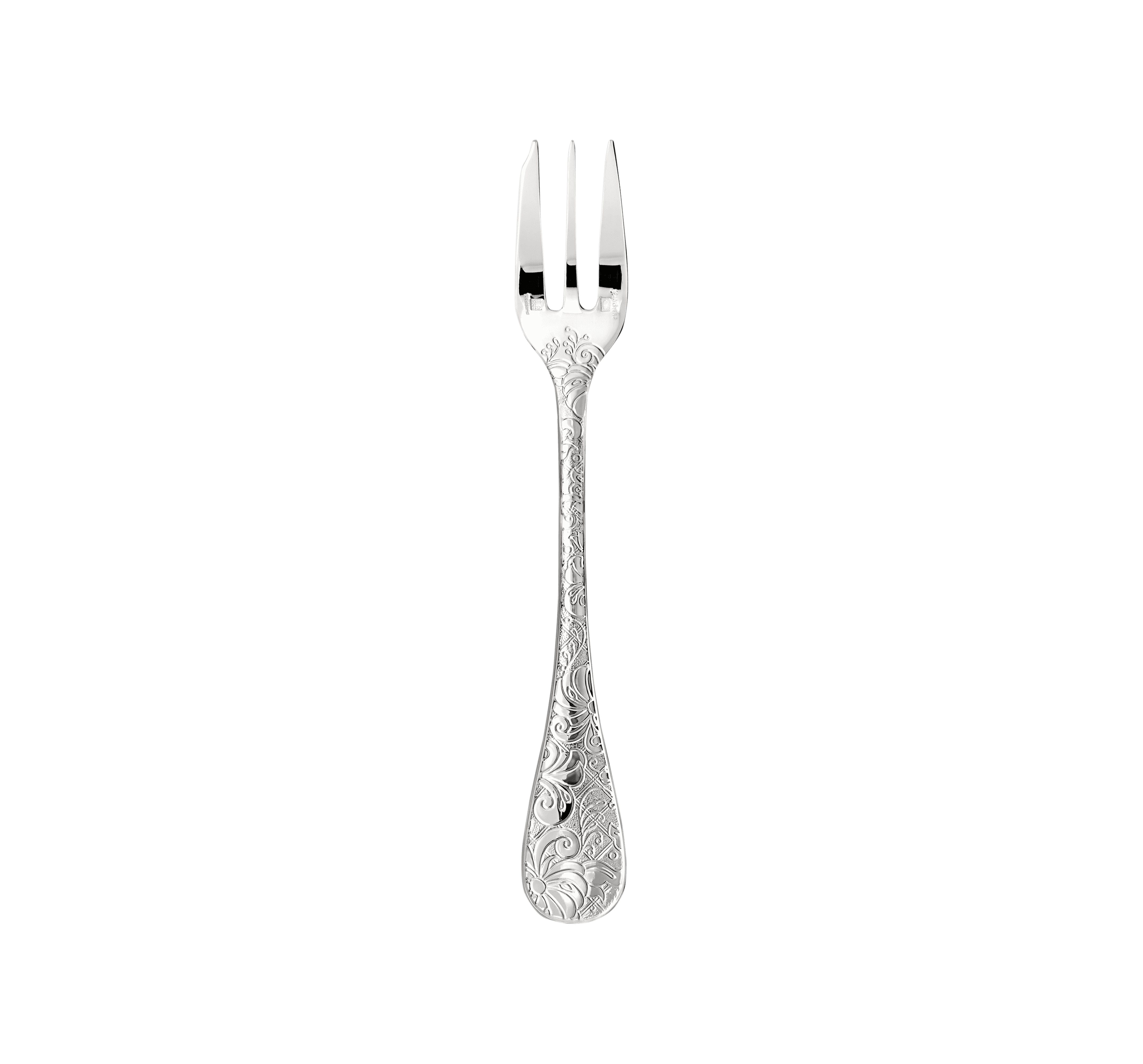 christofle silver-plated cake fork 1