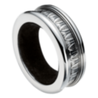 christofle bacchus ring malmaison  silver plated 0