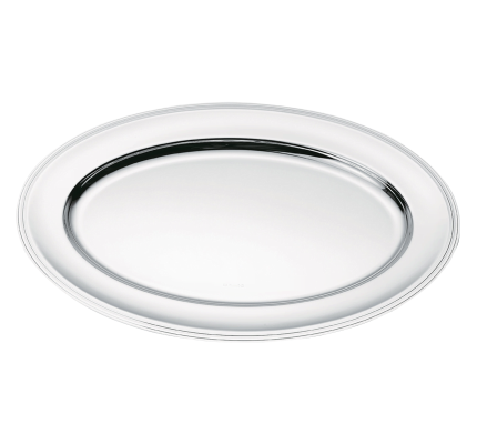 christofle oval platter albi  silver plated 1
