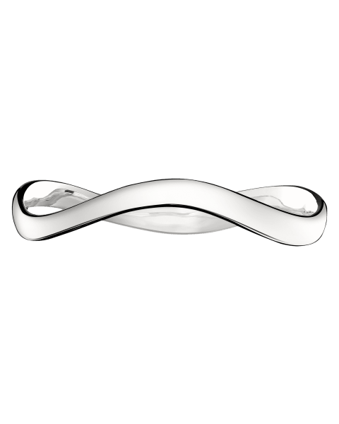 1 wave bangle Rivage  Sterling silver