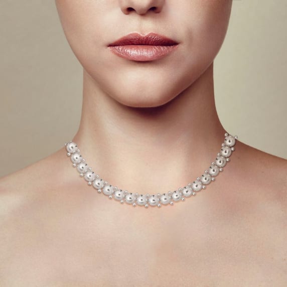 christofle sterling silver necklace 3