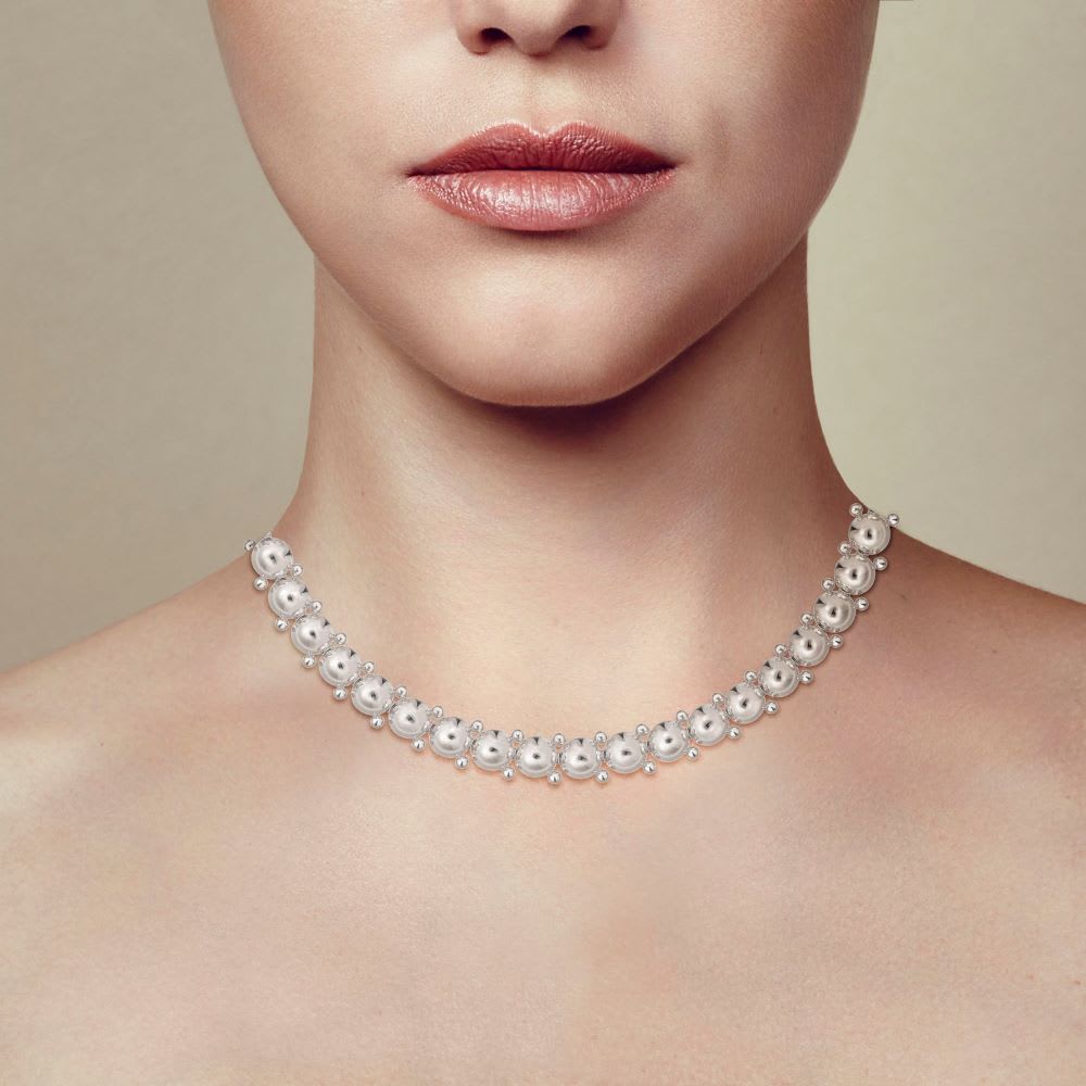 christofle sterling silver necklace 3