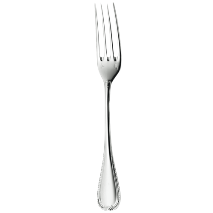 Standard dinner fork Malmaison Silver plated