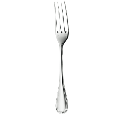 Standard dinner fork Malmaison Silver plated