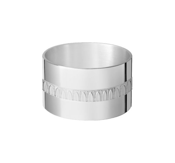 christofle napkin ring malmaison  silver plated 1
