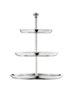 christofle Silver plated 3-tier pastry stand