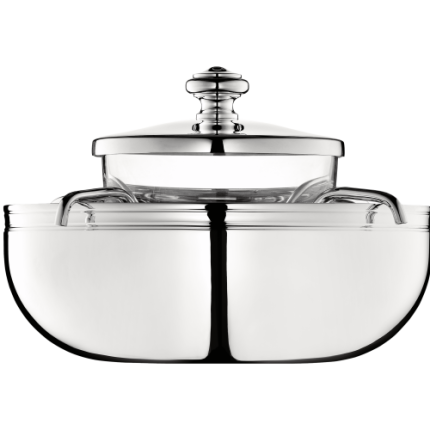 Silver-Plated Caviar Serving Set