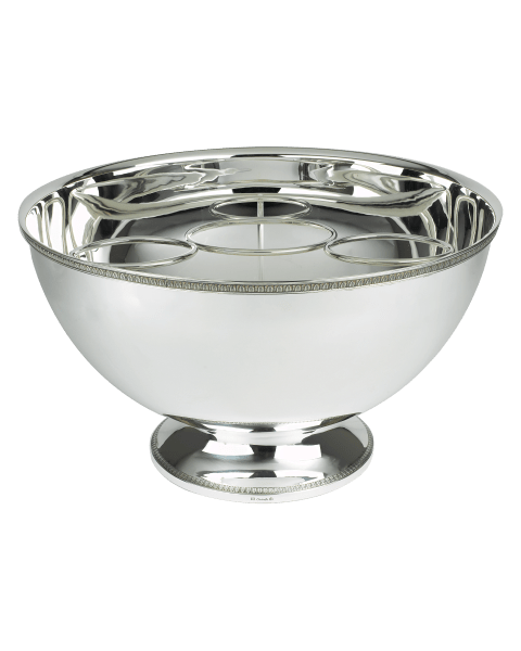 Silver-Plated Punch Bowl