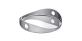 christofle stainless steel round tray - 40cm 4
