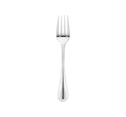 christofle Salad fork Rubans  Silver plated