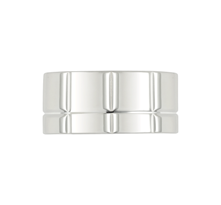 christofle silver plated bacchus ring 0