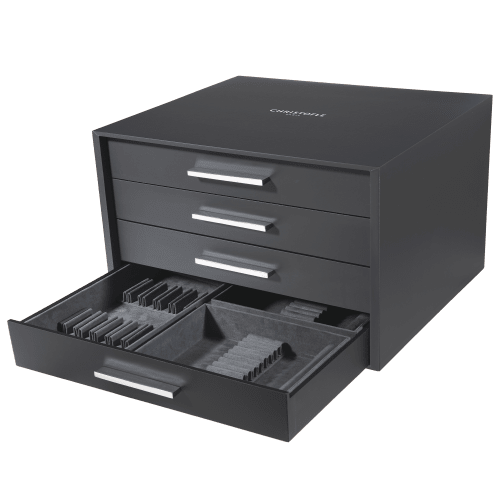 Storage Chest 168 or 156 pieces (sold empty) Silver Care Storage Chest 168 or 156 pieces (sold empty) Silver Care
