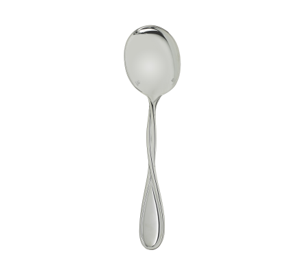 Silver-Plated Cream Soup Spoon