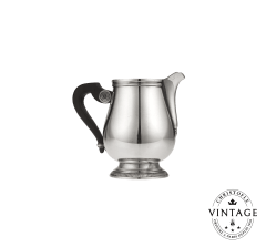 Vintage Silvered Cream Pot Lauzun - front