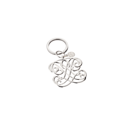 christofle sterling silver key chain lp - louis philippe  0