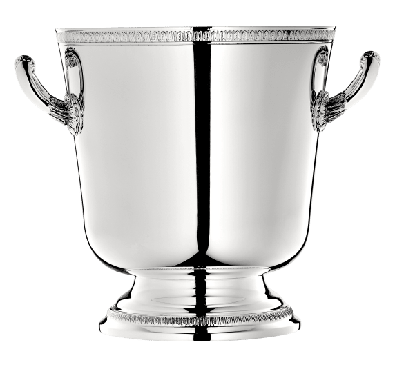 christofle ice bucket malmaison silver plated b04240432 1