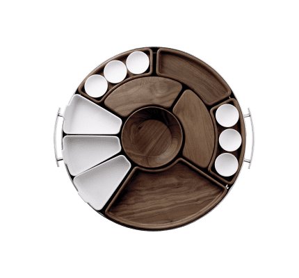 christofle stainless steel mood asia tray  1