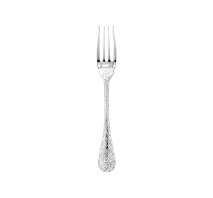 christofle Fish fork Jardin d'Eden  Sterling silver