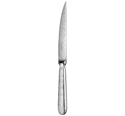 christofle steak knife jardin d'eden  silver plated 1