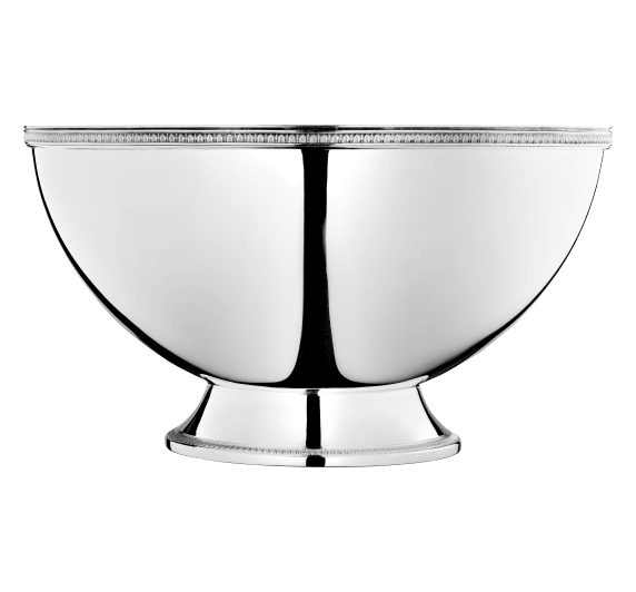 christofle punch bowl malmaison  silver plated 1