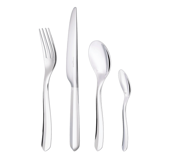 christofle 48-piece silver-plated flatware set for 12 people with 2 drawers chest 0