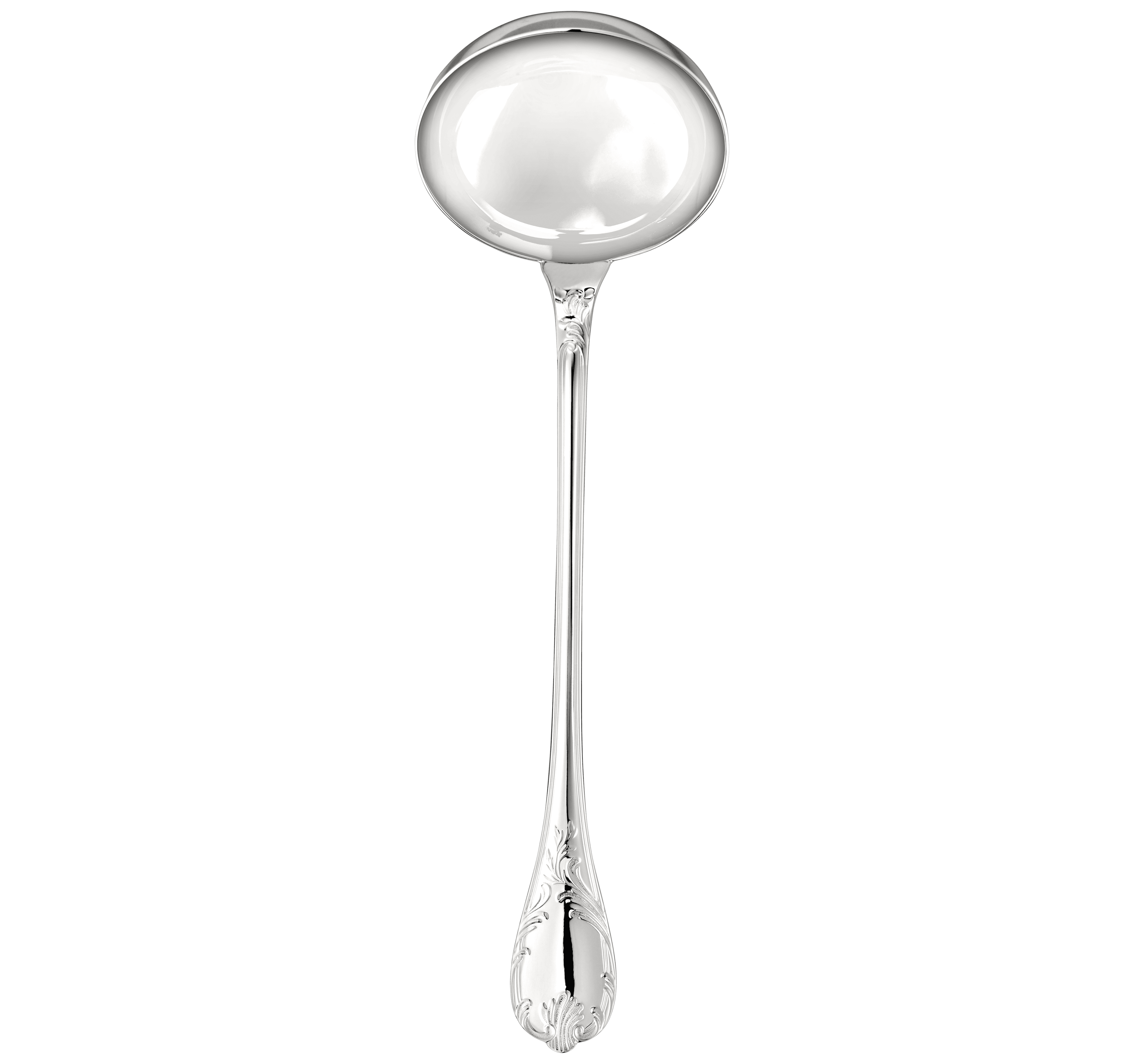 christofle louche à potage en métal argenté 0