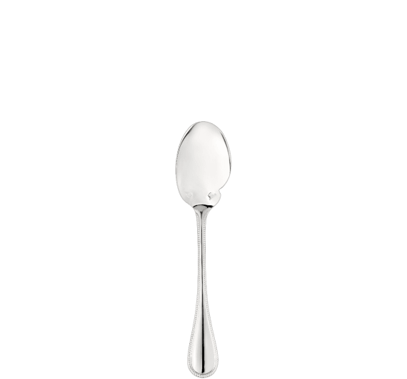 christofle sauce spoon  perles  silver plated 0