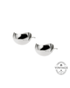 christofle Duo of little leaf bowls, Silverware - Vintage