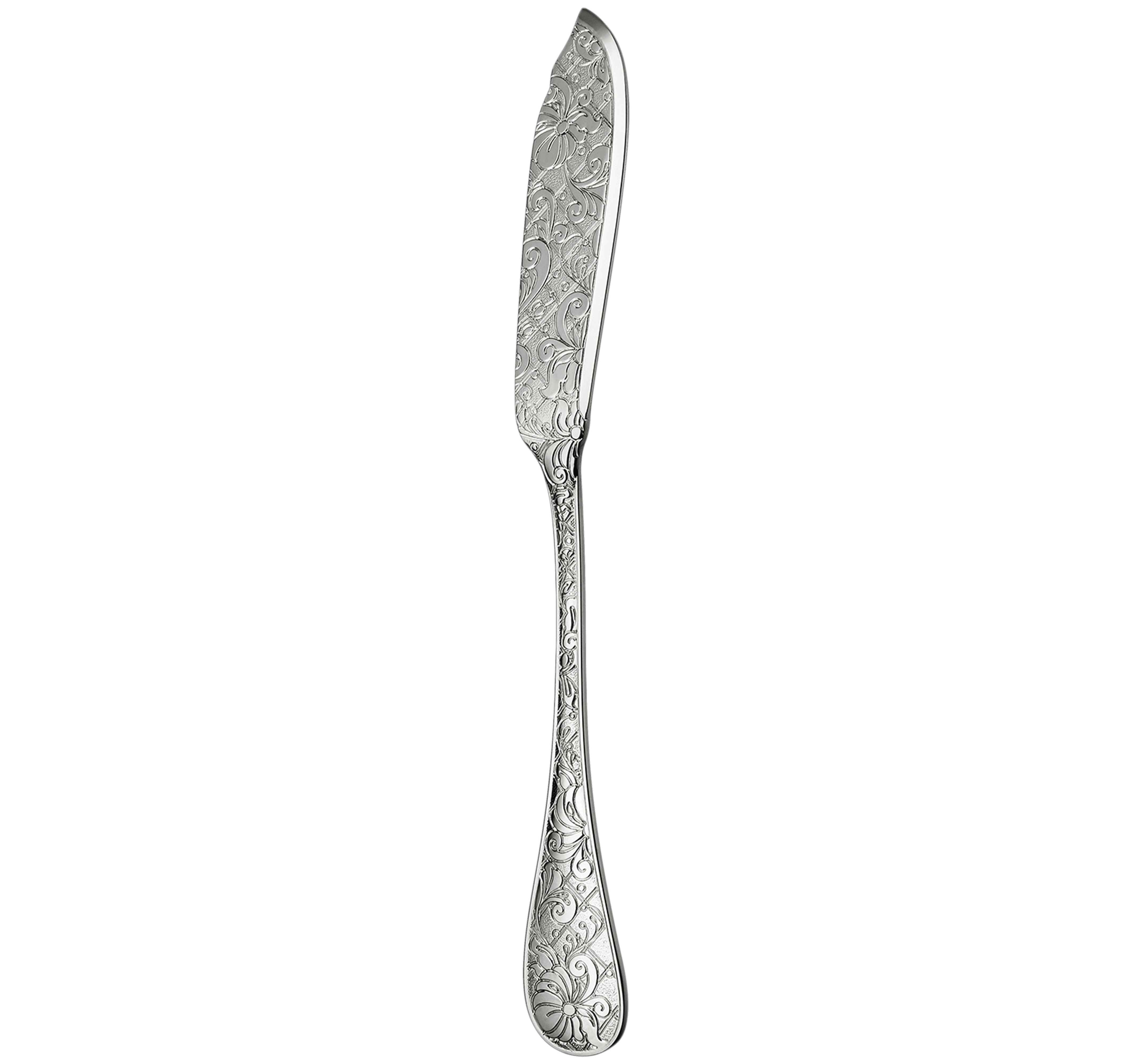 christofle couteau à poisson en métal argenté 4