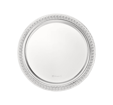 christofle silver plated bread plate malmaison   4