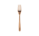 christofle Stainless steel dessert fork - copper colour