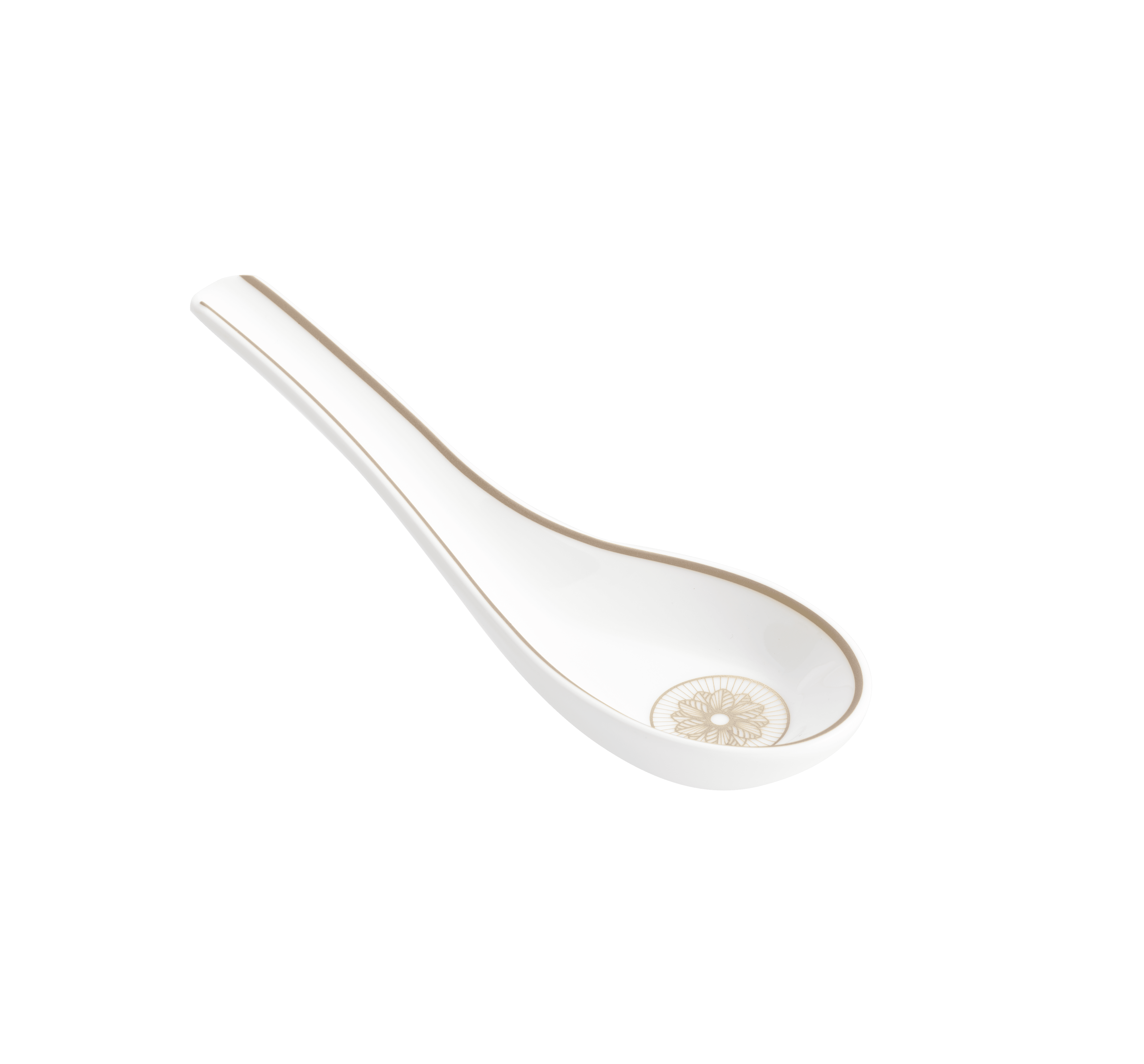 christofle porcelain chinese spoon platinum finish 1