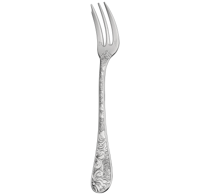 christofle silver-plated cake fork 1