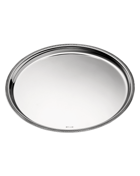 Round tray 39 cm Malmaison  Silver plated