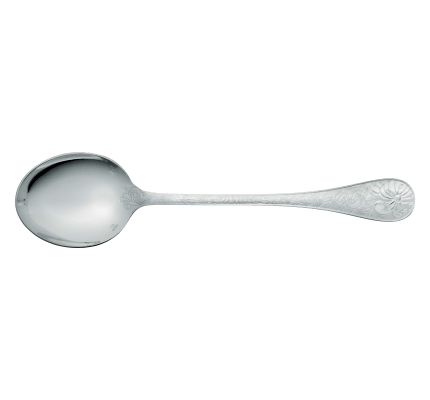 christofle salad serving spoon jardin d'eden  silver plated 3