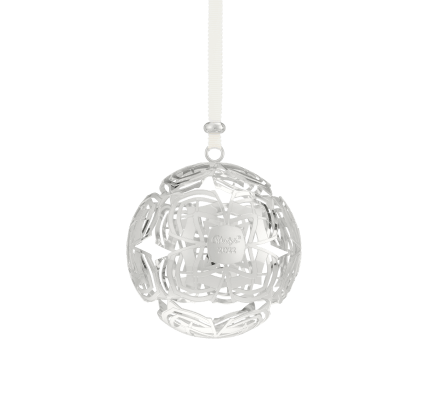 christofle silver-plated christmas ornament 2022 edition 0