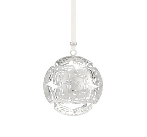 christofle silver-plated christmas ornament 2022 edition 0