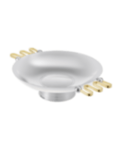 christofle Silver-plated Centerpiece with Gilded Handles