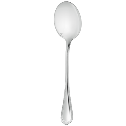 christofle silver-plated salad serving spoon 1