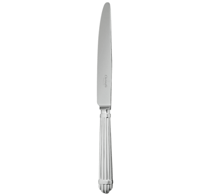christofle couteau de table en métal argenté 1