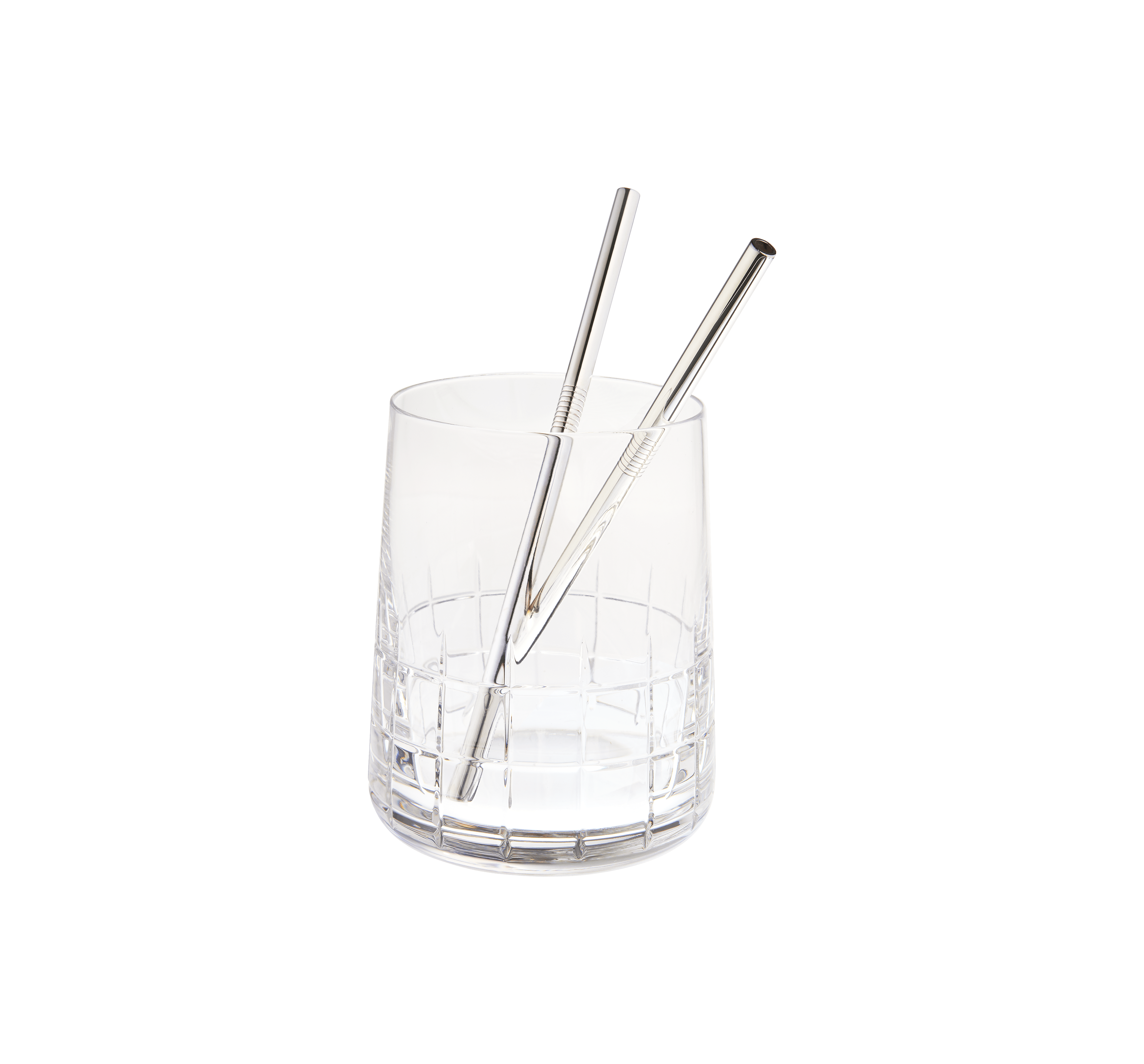 christofle set of 2 silver plated small straws 2