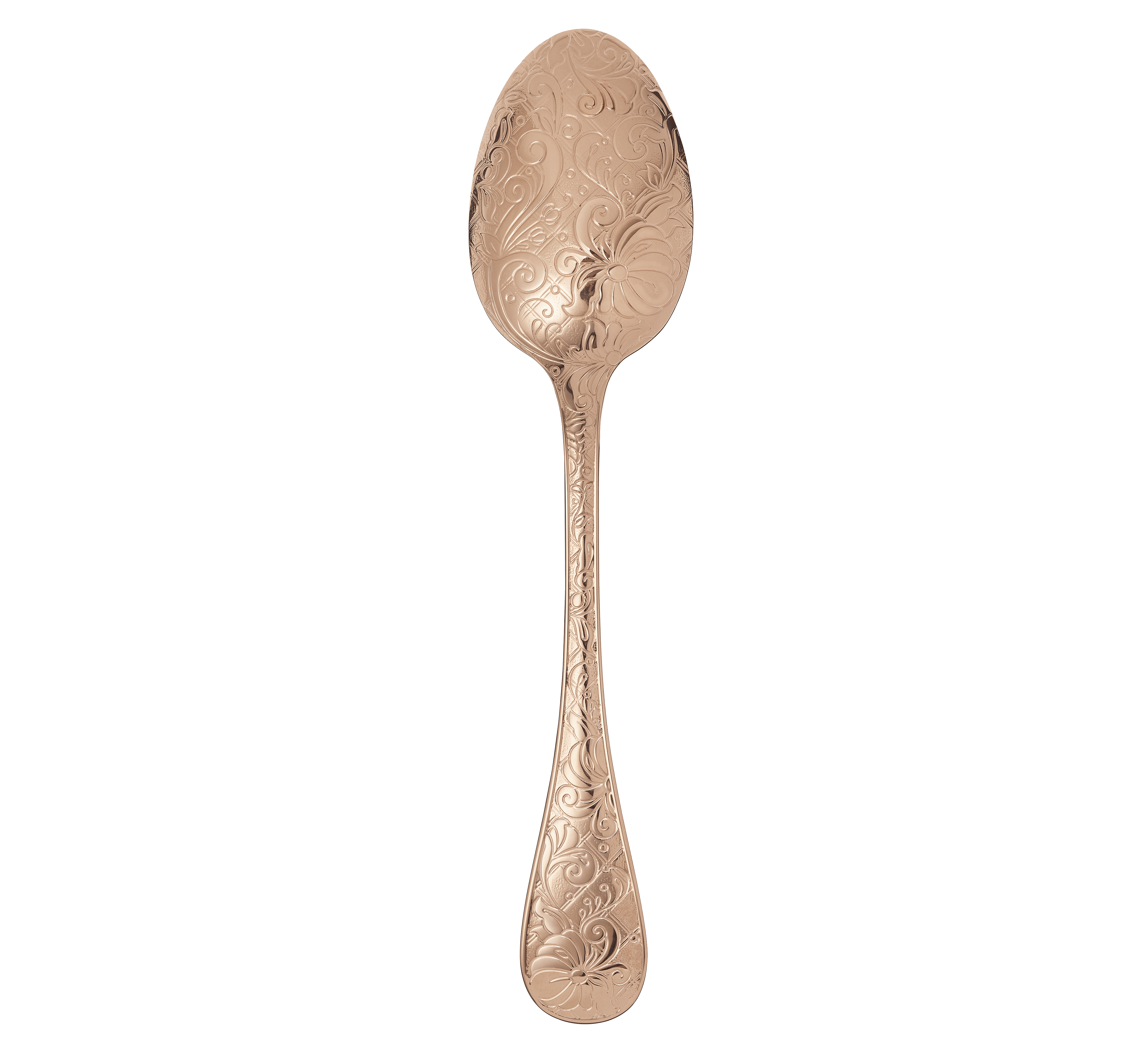 christofle gilded rose gold table spoon  3